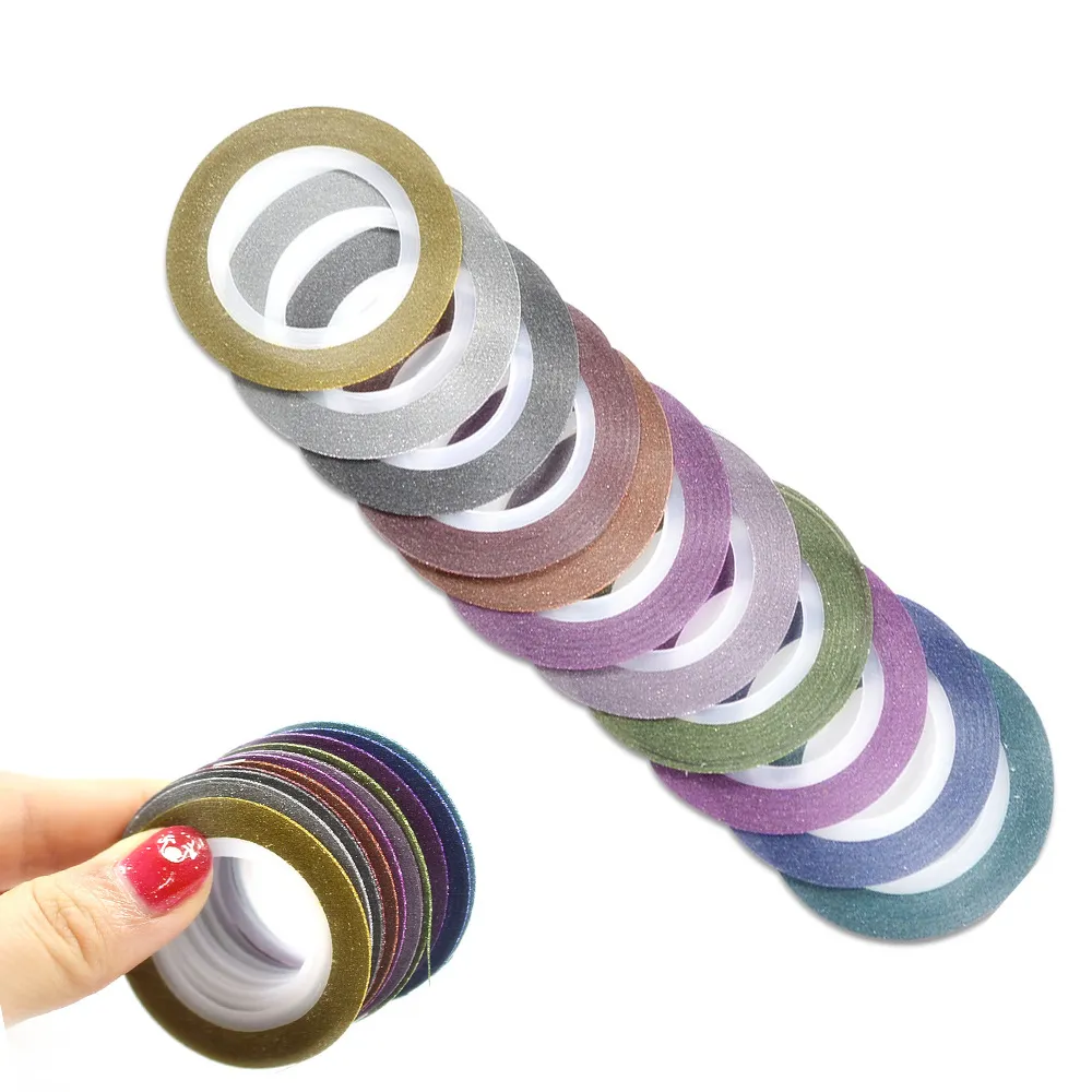 Glitter striping tape, negle tape