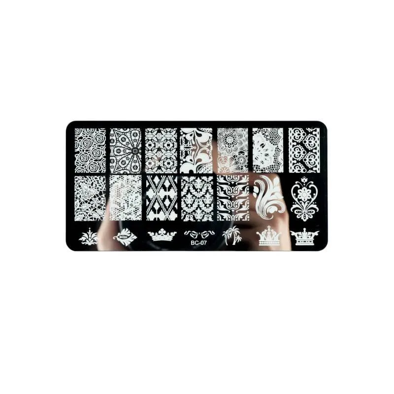 Negledekorasjoner - stempling - kule motiver