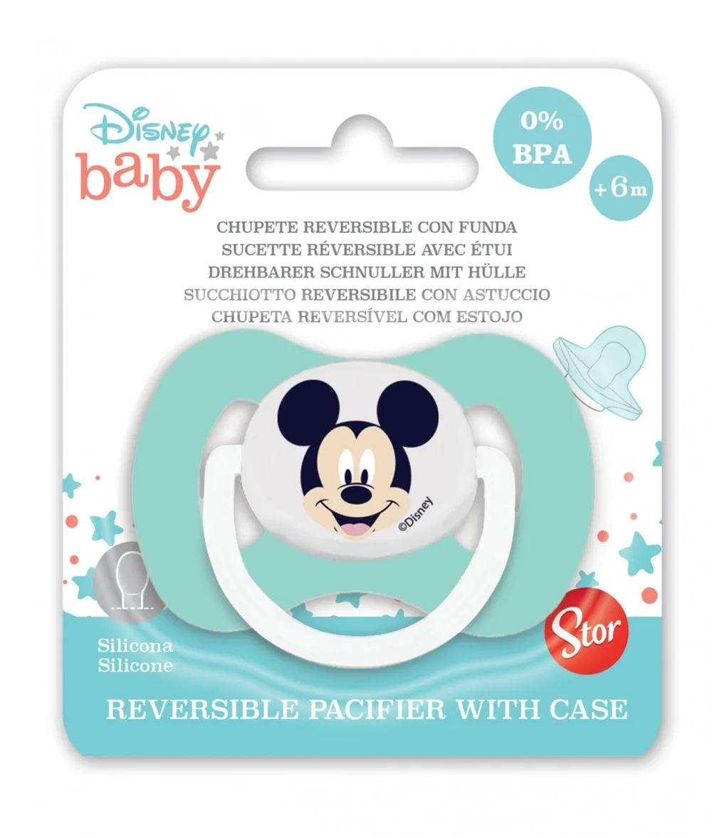 Disney Mickey smokk med etui, tosidig for spedbarn