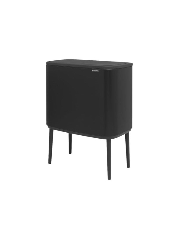 brabantia Bo Touch Bin - rubbish bin - 34 L - matte black