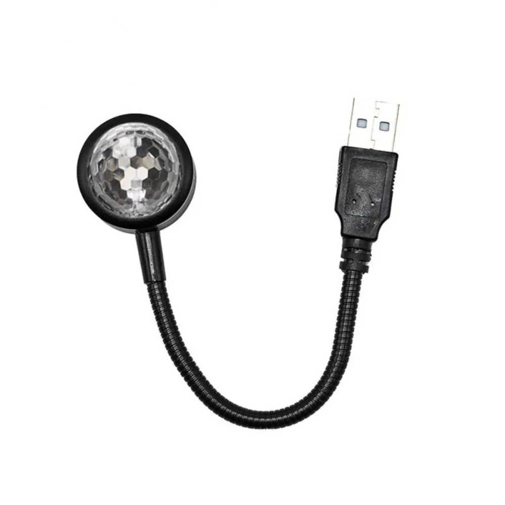 USB - lampe Takprojektor til bilsoverom DiscoBall romantisk dekor