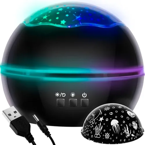 Stjerneprojektor - Galaxy lampe - Undervannsprojektor -