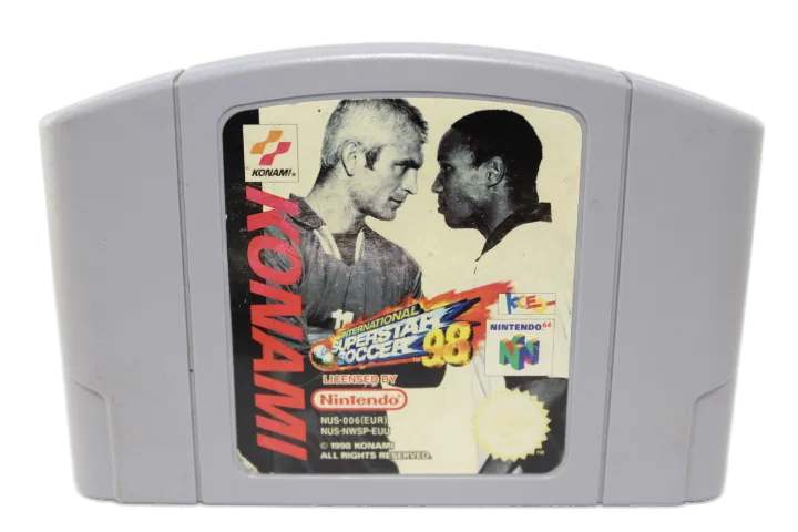 International Superstar Soccer ´98 - Nintendo 64/N64 - PAL/EUR (BRUKT VARE)