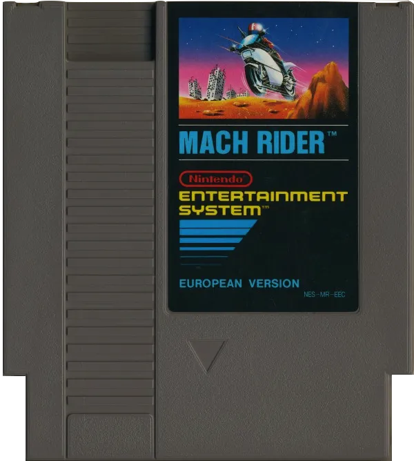 Mach Rider - Nintendo 8-bit/NES - PAL B/SCN (BRUKT VARE)