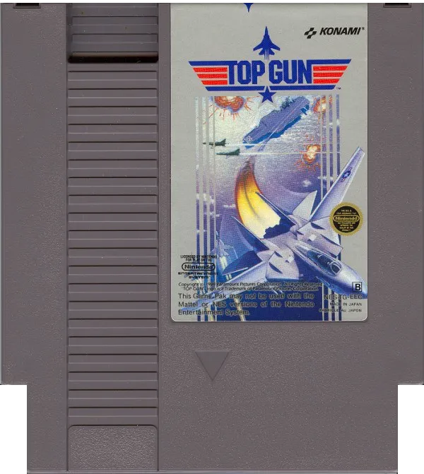 Top Gun - Nintendo 8-bit/NES - PAL B/SCN (BRUKT VARE)