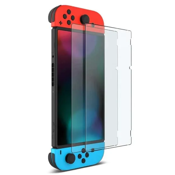 2-Pack Nintendo Switch-kompatible skjermbeskyttere Skjermfilm