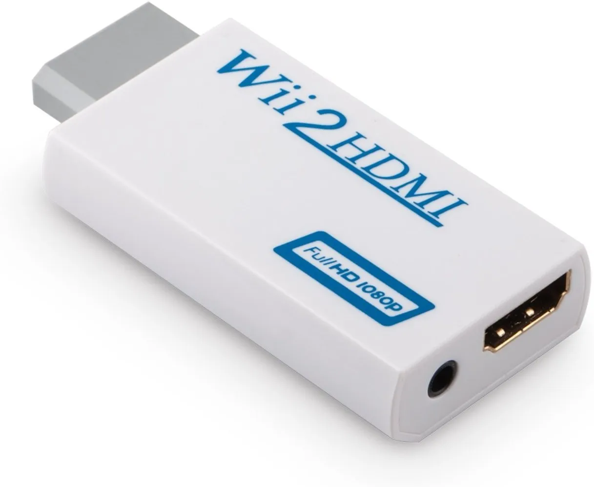 Wii til HDMI Adapter Omformer / Konverter