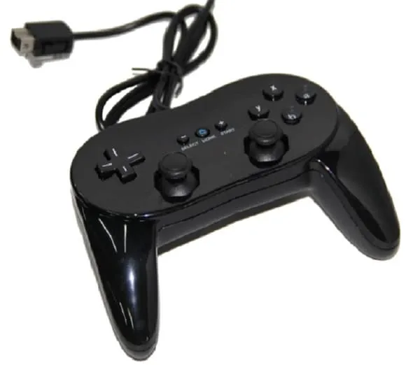 Håndkontroll til Nintendo Wii - klassisk gamepad