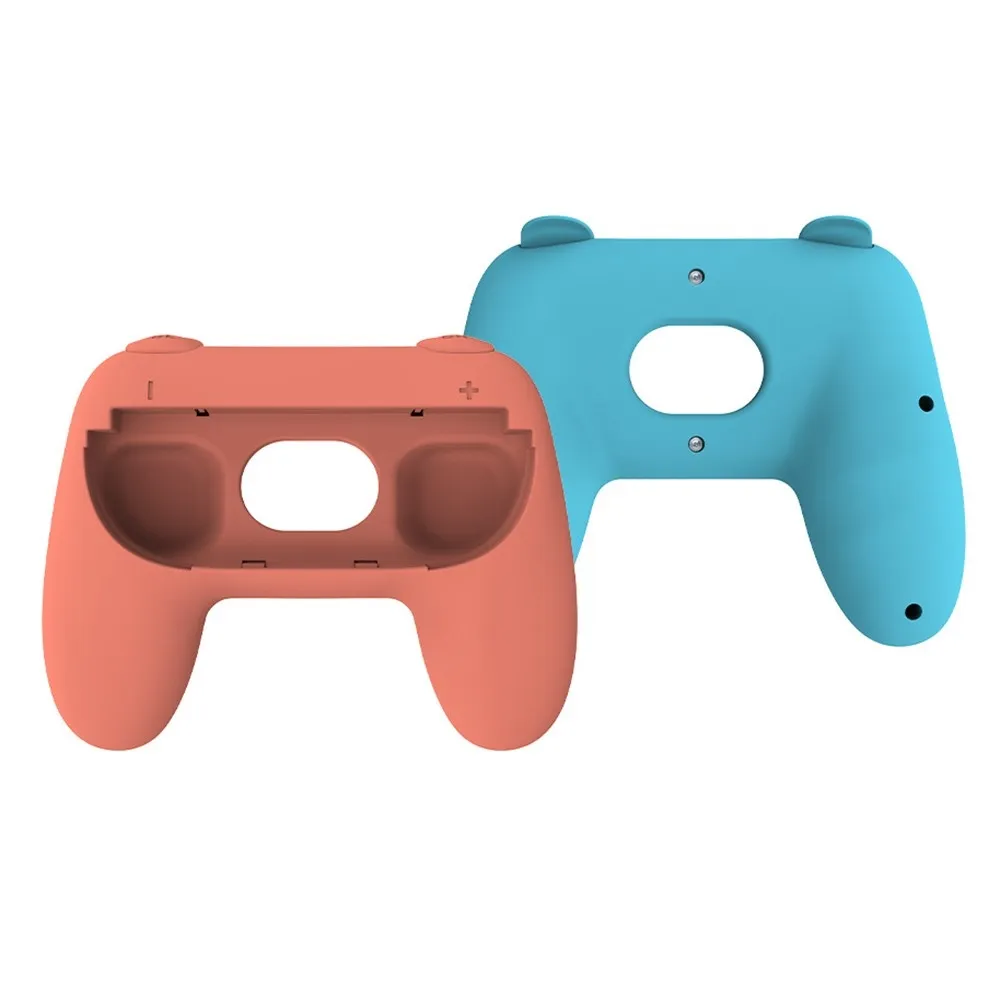Kompatibel med Nintendo Switch 2-kontrollerdeksler 1 par Joy-Con - blå + oransje