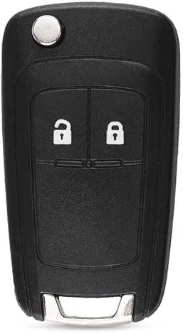 Nøkkelskall / Alarmfob for Buick, Opel & Chevrolet - 2 knapper