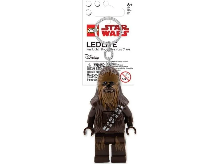 CHEWBACCA nøkkelring med LED-lys