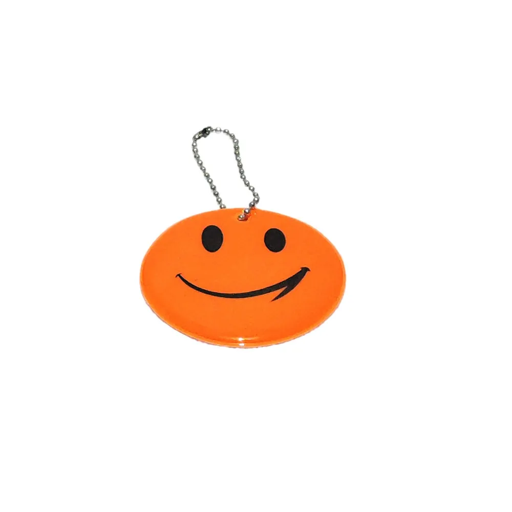 Reflekterende - Smiley - Oransje