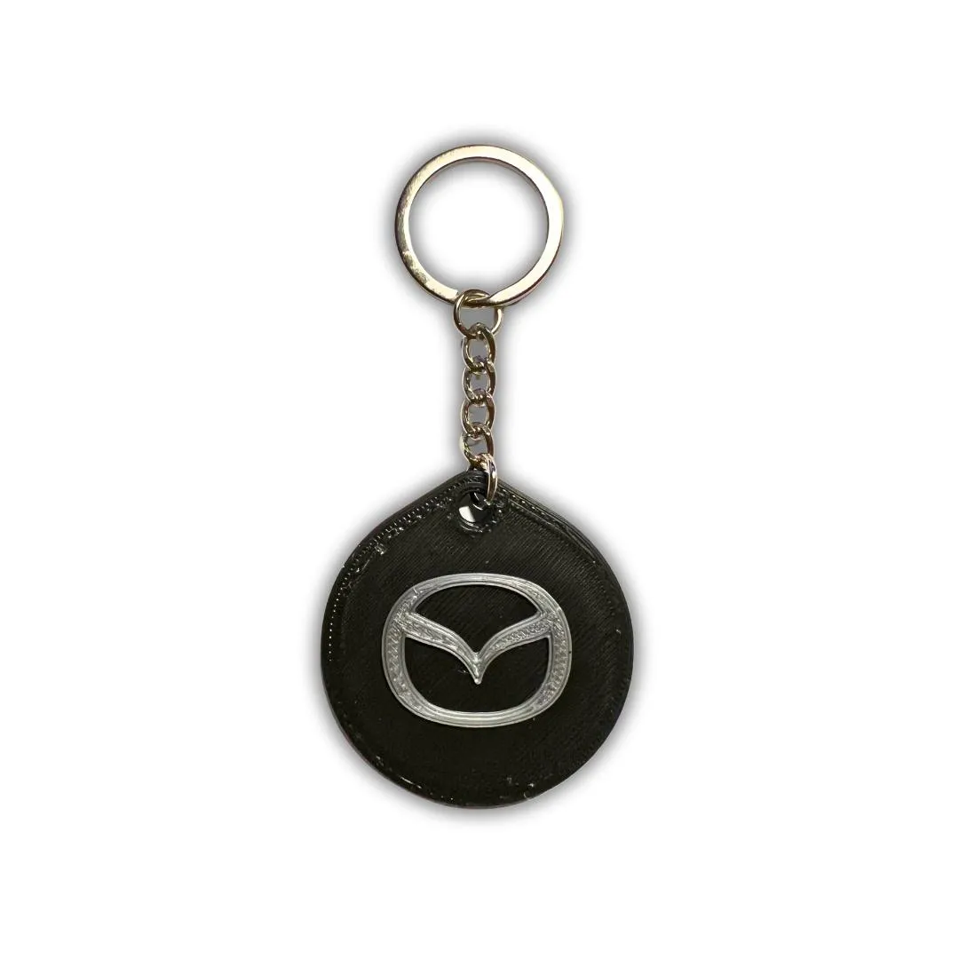 Nøkkelring nøkkelring emblem tilbehør til Mazda