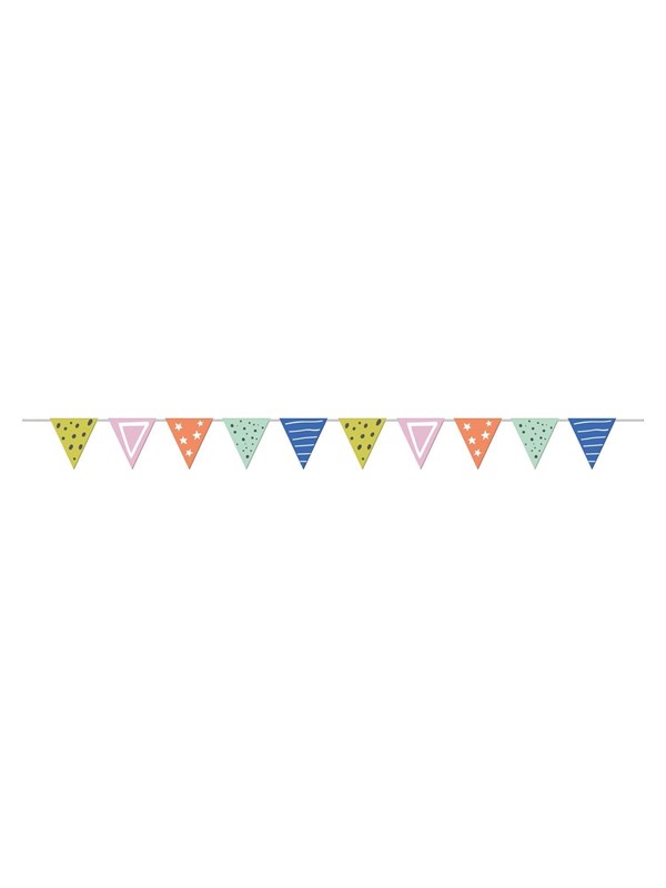 Folat BV Paper Bunting Eco Party 6 meters