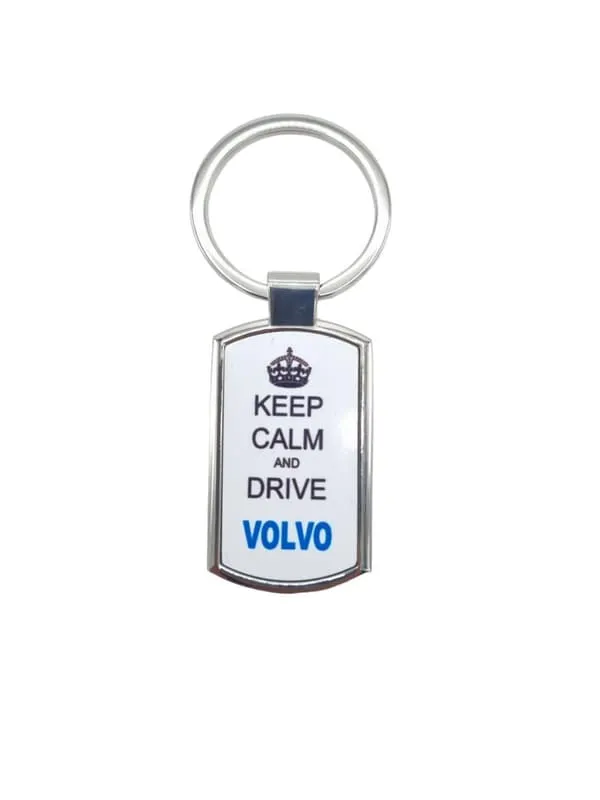 Volvo - Nøkkelring Keep calm and drive Volvo