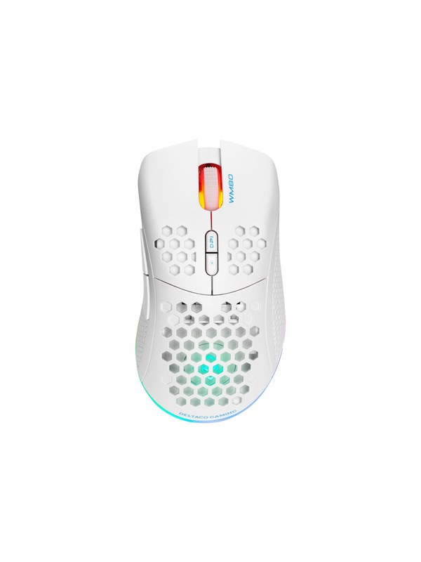 Deltaco GAMING DM220 - Mus - 7 - Hvit