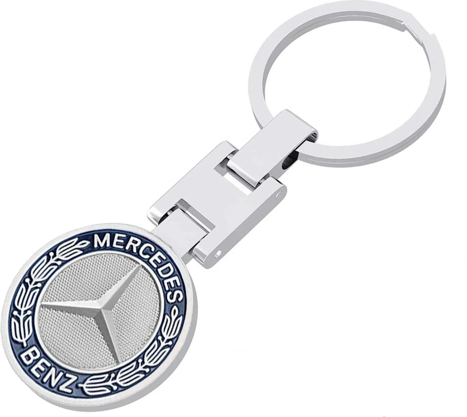 Mercedes-Benz nøkkelring blå 2