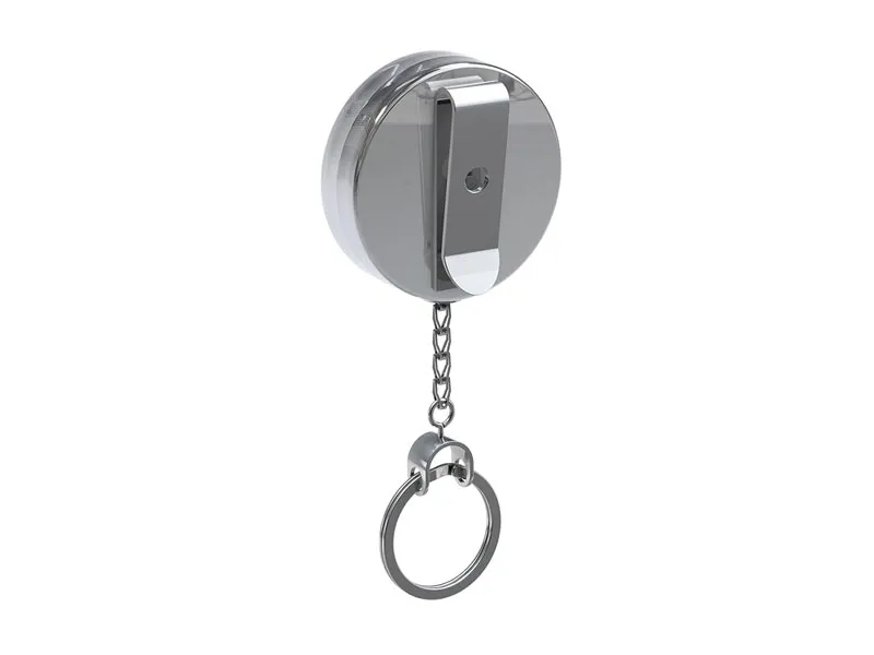 BASI 0006-0555, Nøkkelring, Sølv, Metall, Rund, Unisex, 52 mm