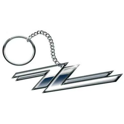 ZZ Top Nøkkelring: Twin Zees Logo