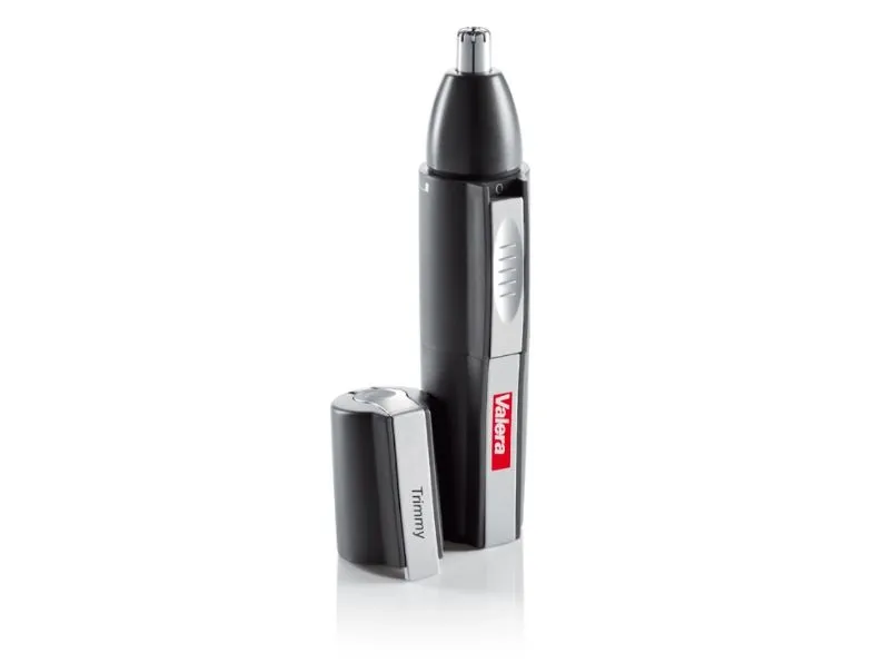 Valera Trimmy 624.02 Nose and Ear Hair Trimmer with Washable Stainless Steel Blade - Black