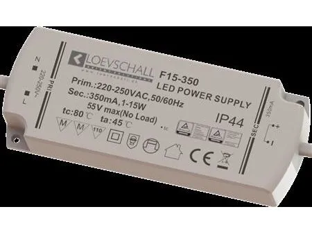 LED driver, 350mA, 1-15W, ikke dæmpbar