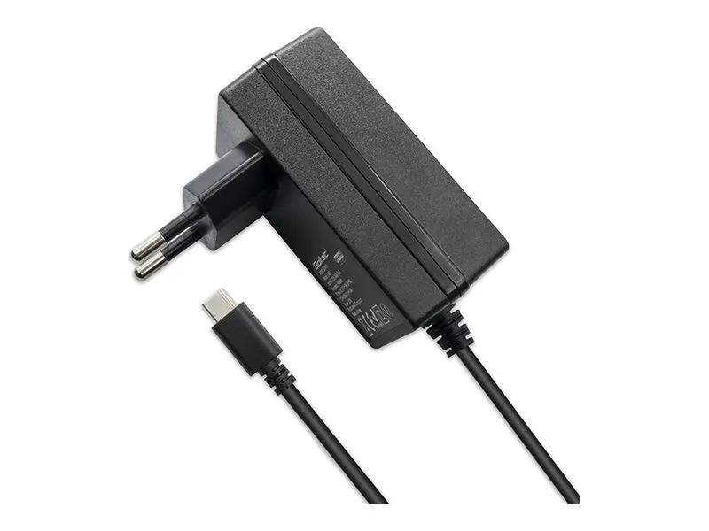 Qoltec - Strømadapter - super fast PD, 5.1V, 5A - 27 watt - 5 A - PD (USB-C) - svart