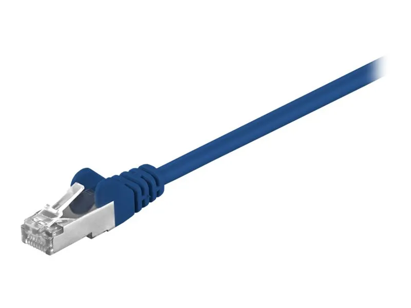 goobay - Koblingskabel - RJ-45 (hann) til RJ-45 (hann) - 20 m - foliebelagt uskjermet tvinnet kabelpar (F/UTP) - CAT 5e - formstøpt, uten hindringe...