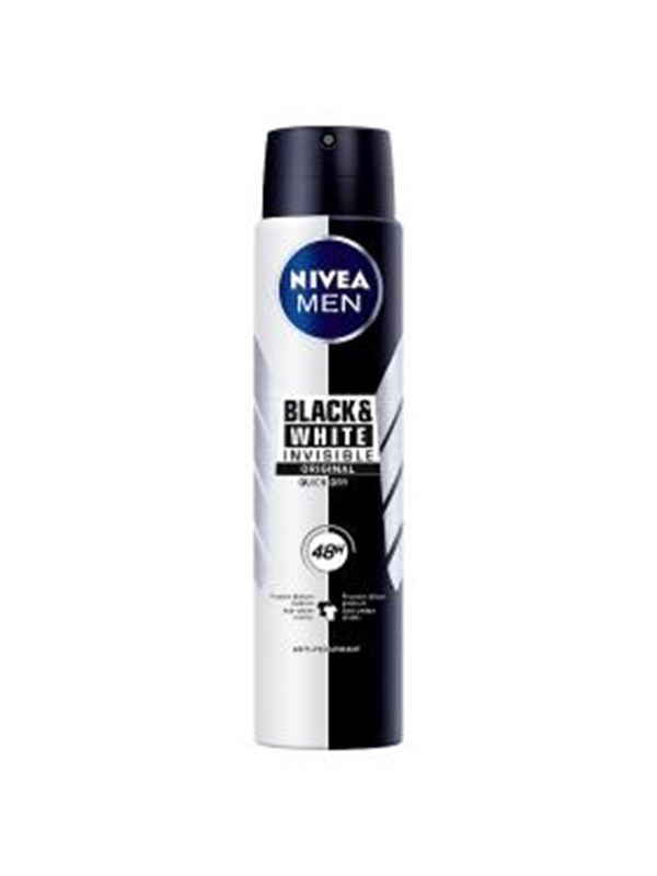 Nivea Men Black & White Invisible Original Antiperspirant Spray
