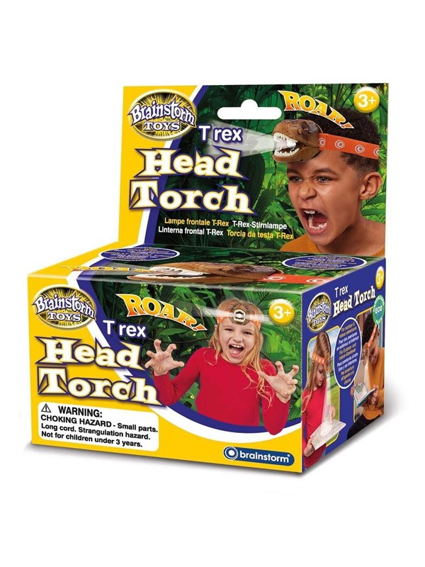 Brainstorm T-Rex Head Torch