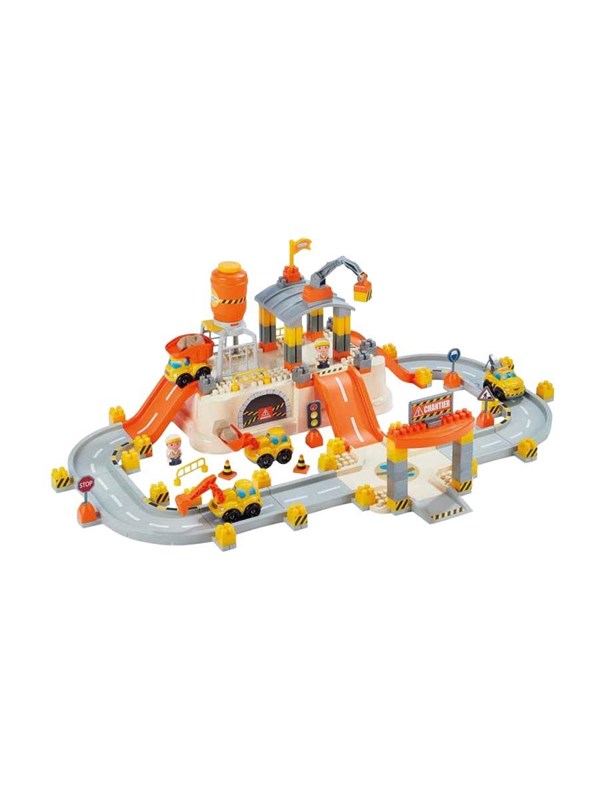 Abrick Ecoiffier - Complete Building Kit with Accessories 124pcs