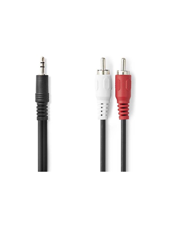 Nedis CAGL22200BK50 audio cable