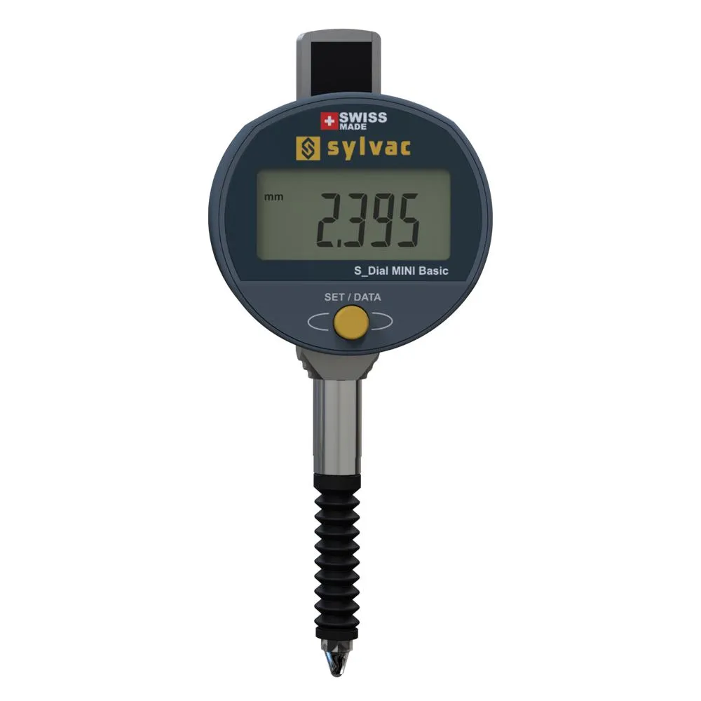 SYLVAC Digital indikator IP54 S_Dial Mini 12,5 x 0,01 mm (805-4121) Protected