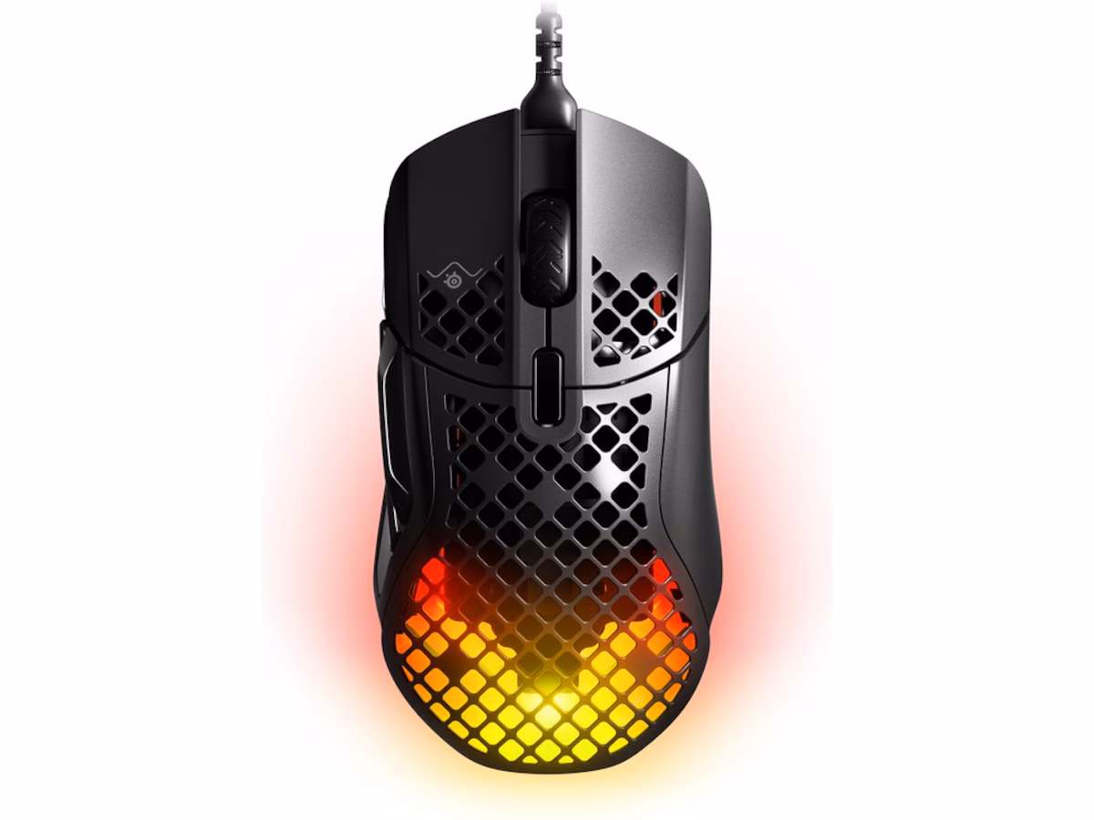 Steelseries Aerox 5 Gamingmus (sort)