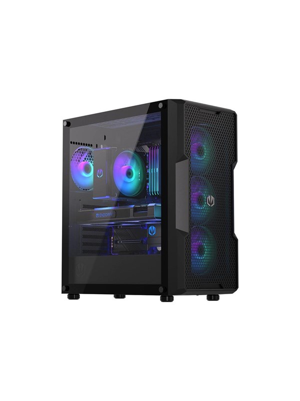 ENDORFY Regnum 400 ARGB - PC case - ATX - Kabinett - Tower - Svart