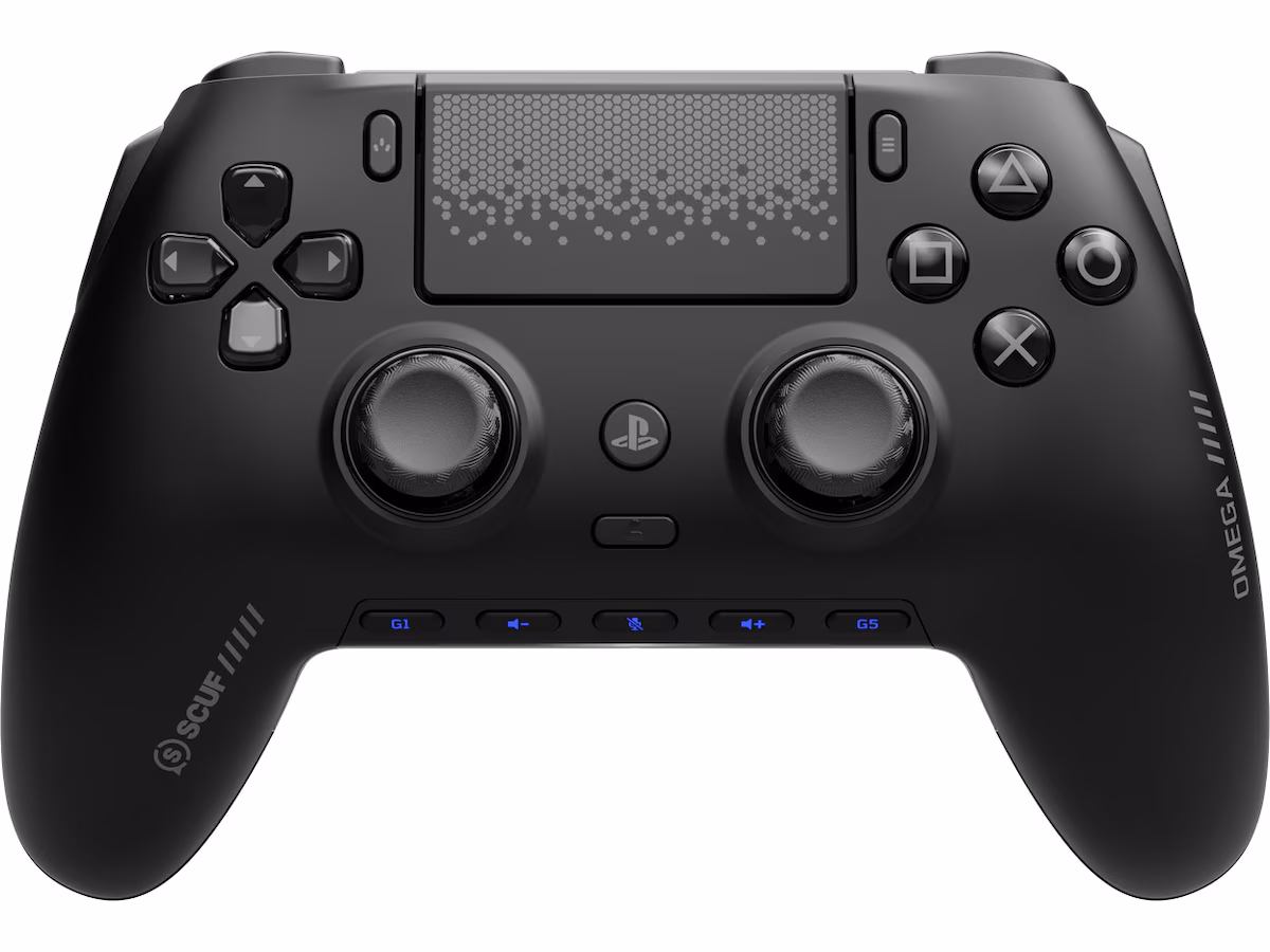 Scuf Omega Wireless Preconfigured Controller - Black - Wireless Controller - Sony PlayStation 5