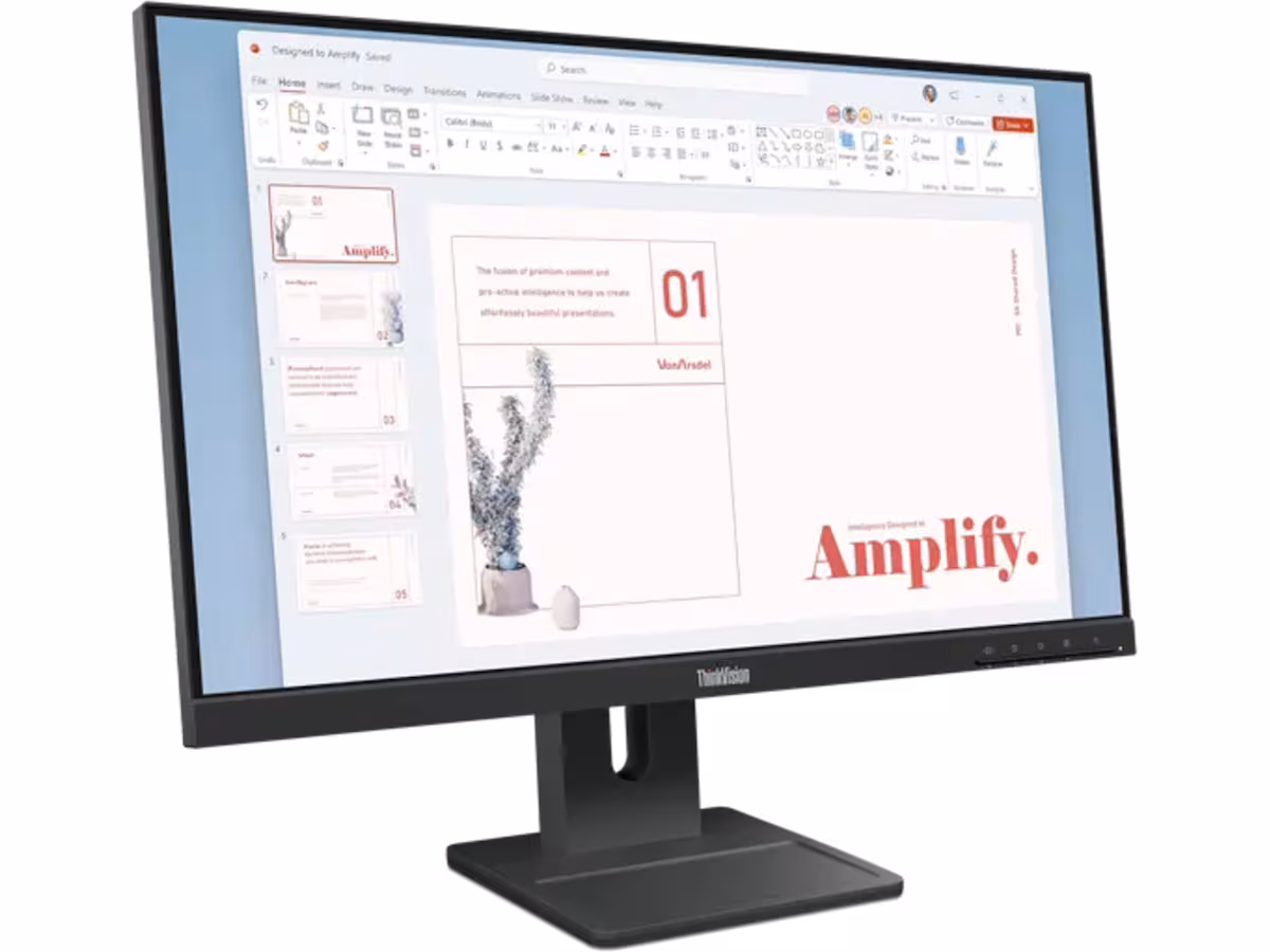 24" Lenovo ThinkVision E24-40 - 1920x1080 (FHD) - 100 Hz - IPS