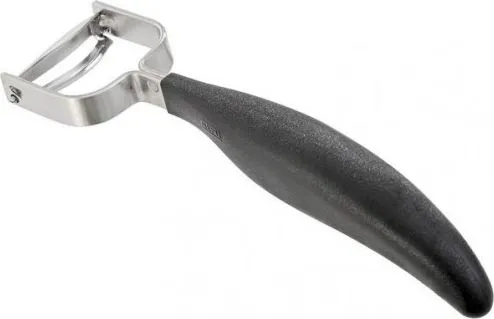 GEFU FILIGRANO, Grønnsaker, Aspargesskreller, Rustfritt stål, Sort, Rustfritt stål, 40 mm, 149 mm