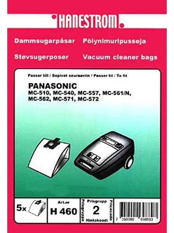 hanestroem Vacuum Cleaner Bags - 5 pcs