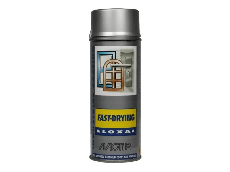 Motip Eloxal spray sølv 400ml