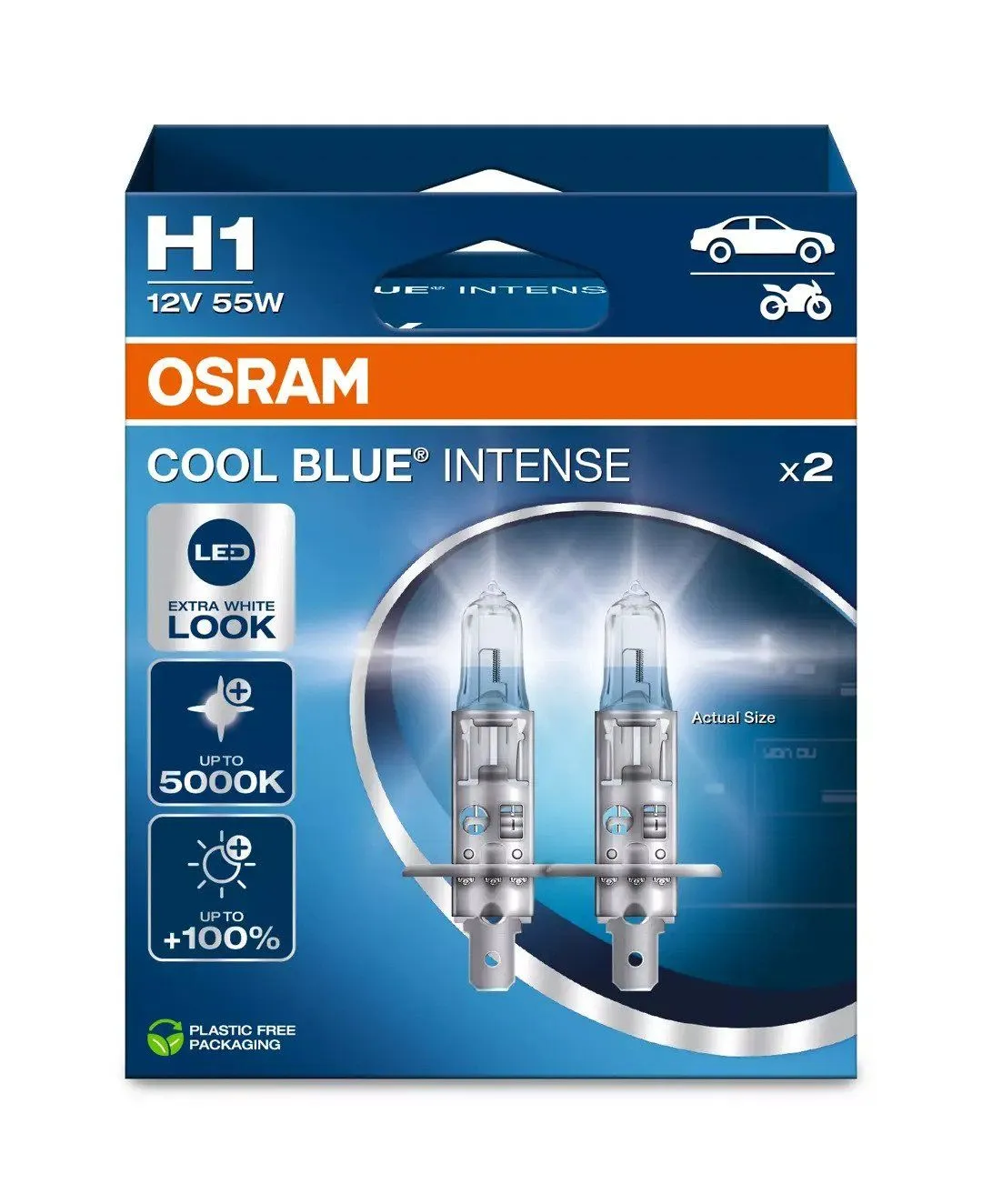 Osram Cool Blue Intense NEXT GEN - H1 Bilpærer