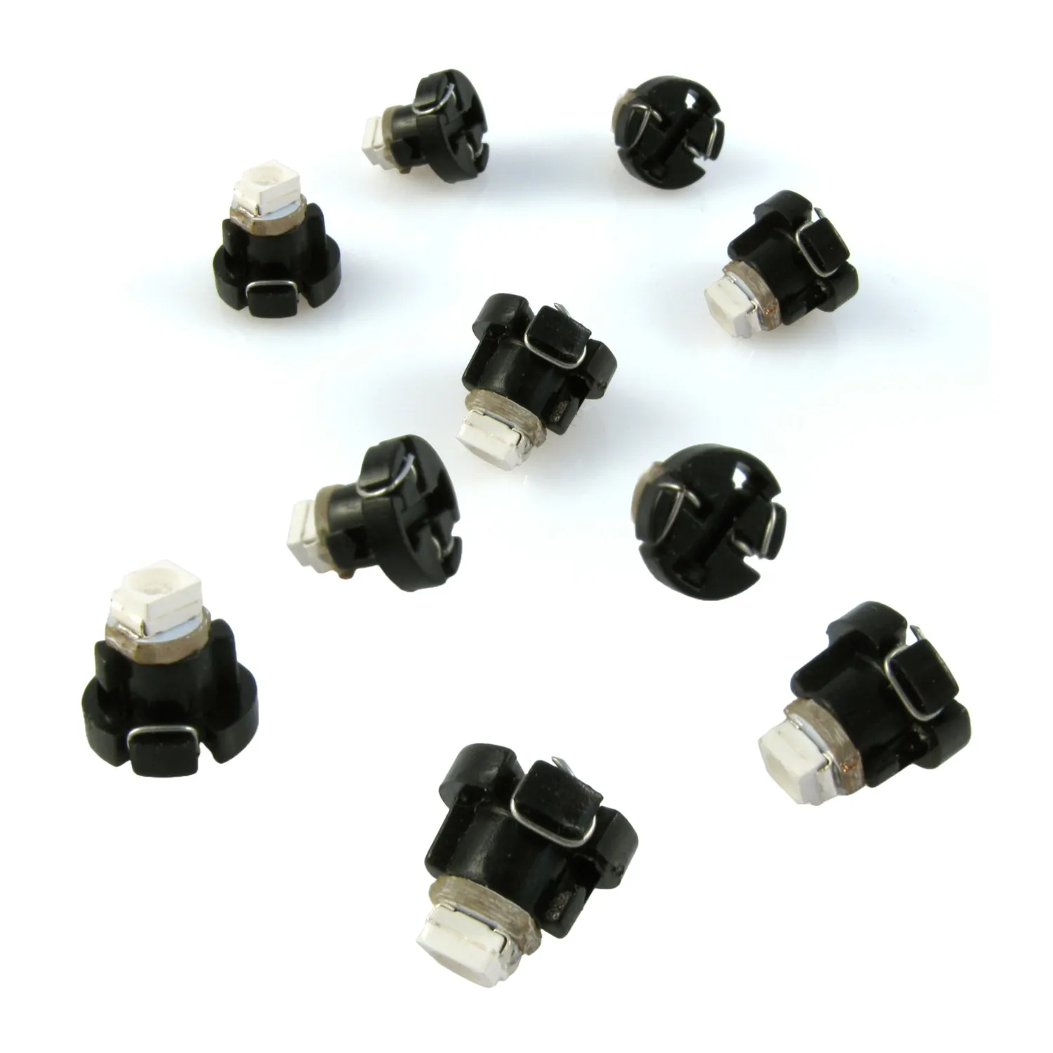 LED-lampe Diode Neo Wedge T3 Hvit 10-pakning