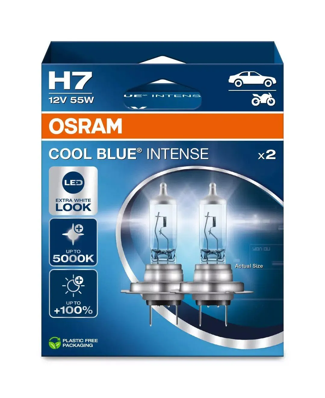 Osram Cool Blue Intense NEXT GEN - H7 Bilpærer