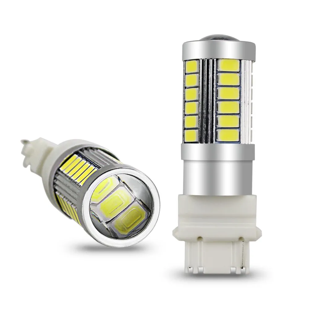 2x Gul 3156 P27W T25 33. smd 5730