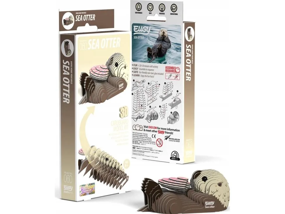 Fat Brain Toys Otter Eugy. Øko 3D-puslespill