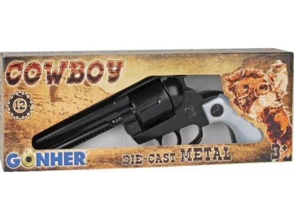 Pulio Metal cowboy revolver 12 runder Gonher
