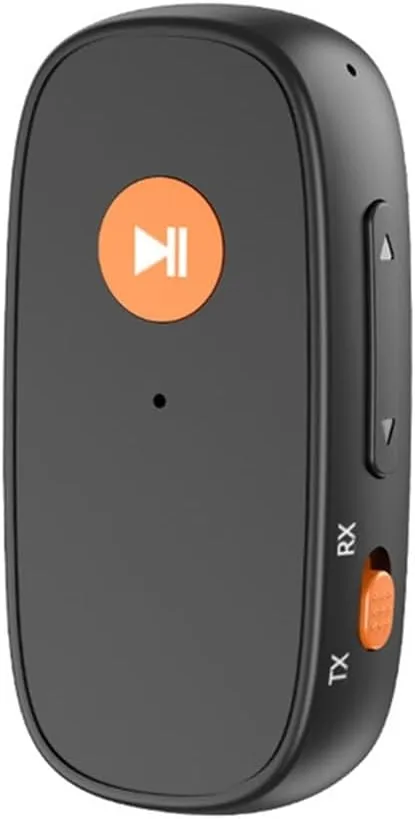 NÖRDIC 2-i-1 Bluetooth 5.3 Mottaker Sender Adapter 3.5mm Jack For Bil Musikk PC Lyd Aux Hodesett
