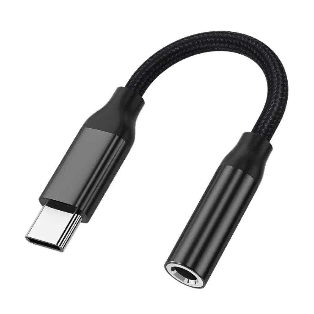 for f.eks. iPhone 15 USB - C hann til 3,5 mm kvinnelig AUX - hodetelefonadapter