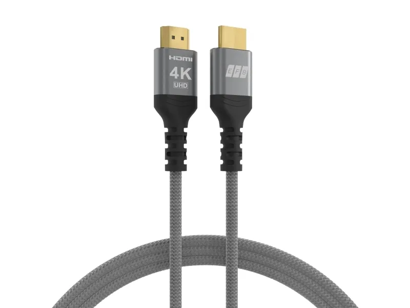 EFB Elektronik HDMI-20-00001, 0,5 m, HDMI Type A (Standard), HDMI Type A (Standard), 3D, 18 Gbit/sek, Grå