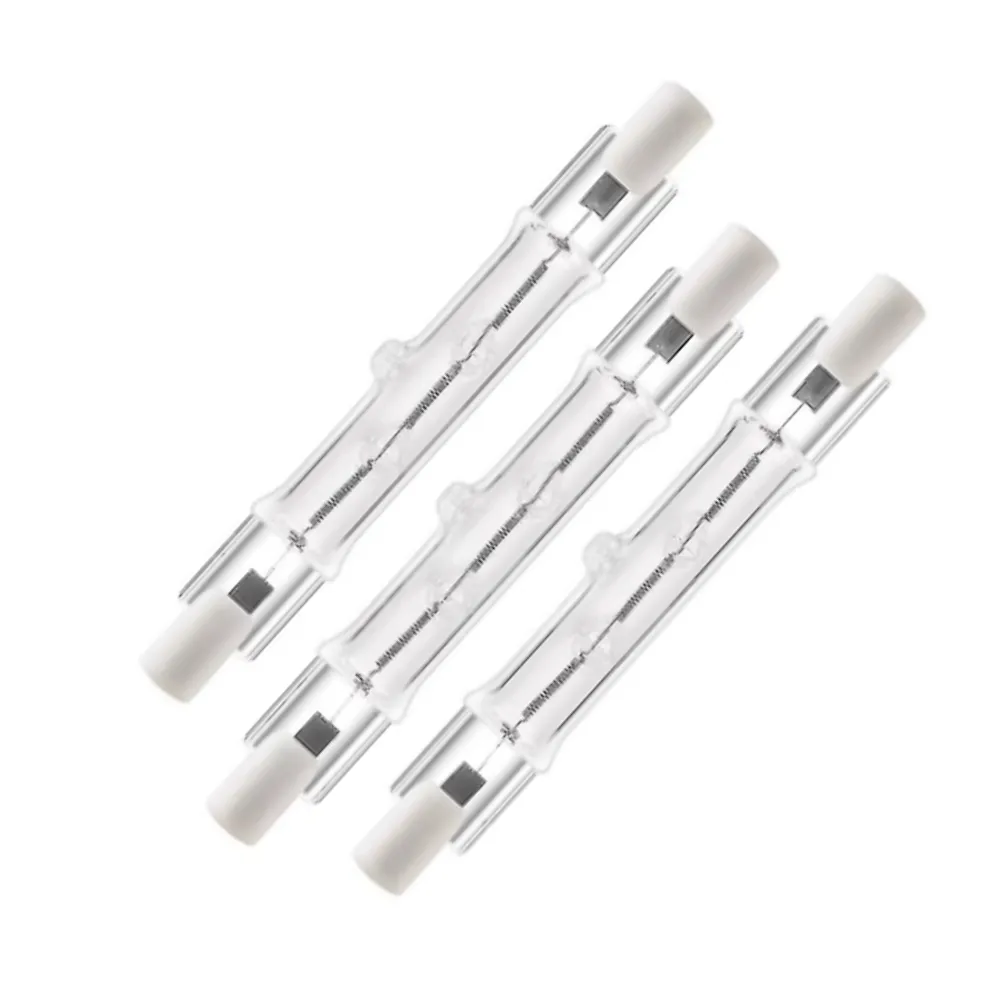 3-pakning R7s 118mm 300w 230v - R7s halogen lineært lys