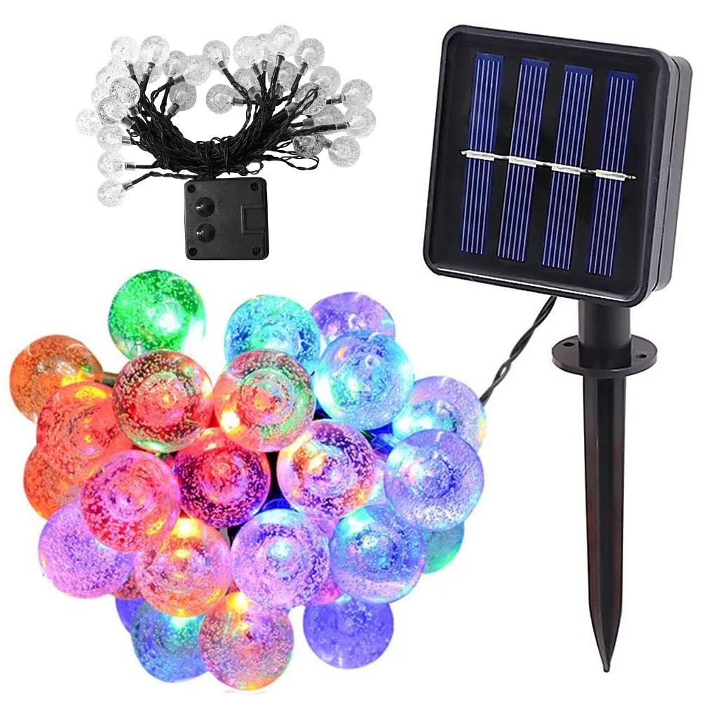 LED-lyslenke - Solcelle - 40 LED
